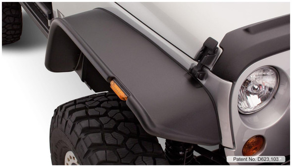 Bushwacker Flat Style Fender Flare Set