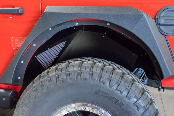 DV8 Offroad Rear Inner Fenders, Black