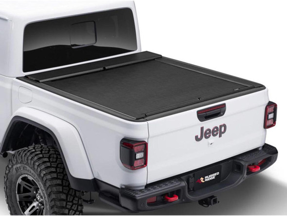Rugged Ridge Armis Retractable Bed Cover - No Trail Rails