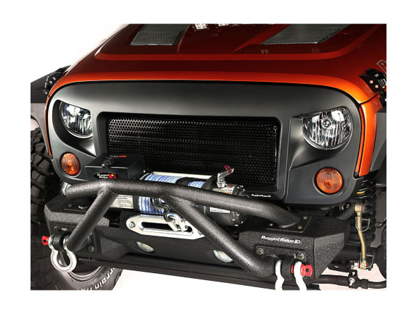 Rugged Ridge Spartan Grill Satin Black