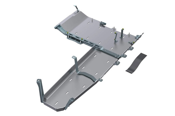 Artec Industries T-Case & Fuel Skid Plate - Bare