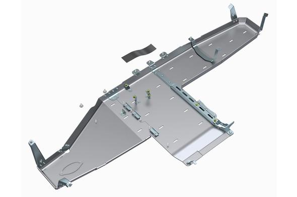 Artec Industries Bellypan Skid Plate w/ Oil Door - Bare