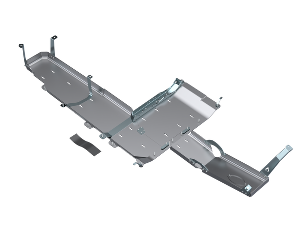 Artec Industries Full Bellypan Skid Plate w/ Oil Door - Aluminum