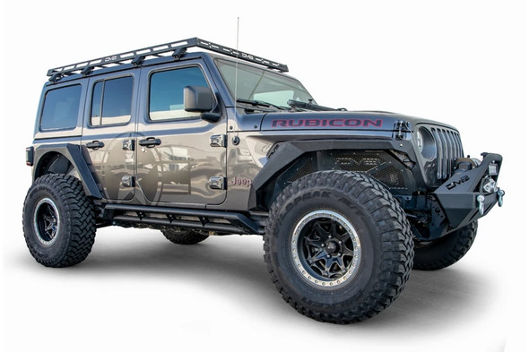 DV8 Offroad RRJL-01 Roof Rack for 18+ Jeep Wrangler JL Unlimited 4-Door