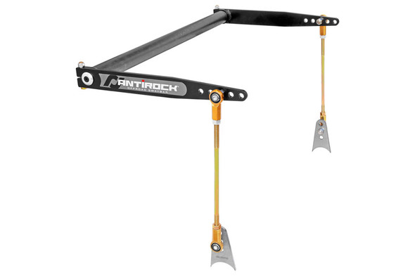 RockJock Universal AntiRock Sway Bar Kit w/18in Steel Arms