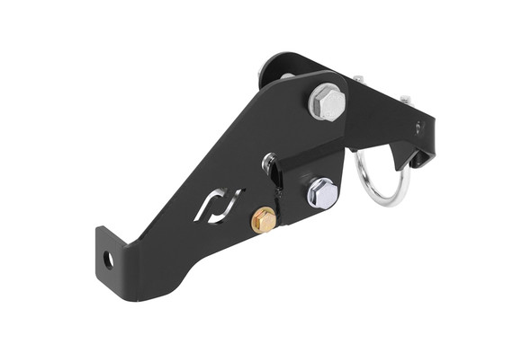 RockJock Currectlync High Steer Front Trac Bar and Steering Stabilizer Shock Relocation Bracket