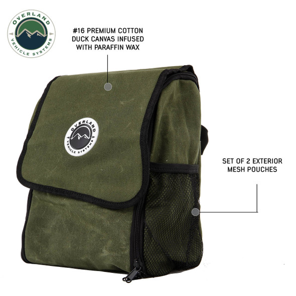 Overland Vehicle Systems Overnight Bag W/Handle And Straps