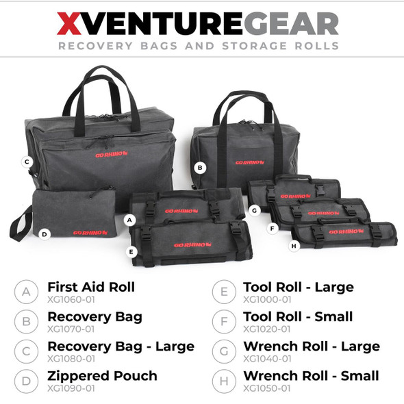 Go Rhino Xventure Gear First Aid Roll - Large