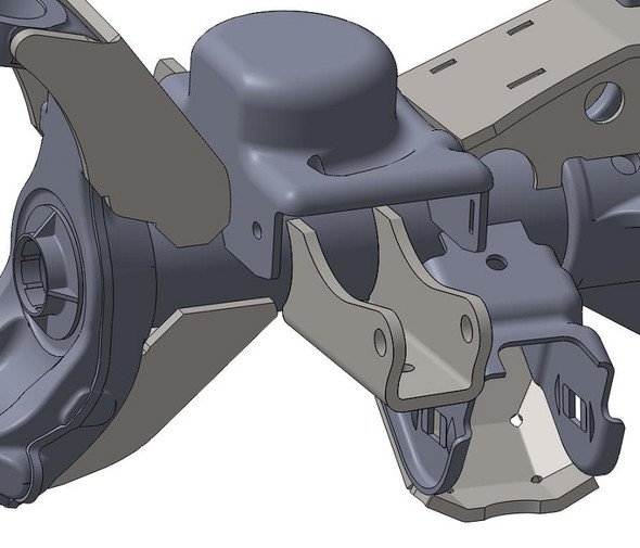 Artec Industries JK Front Shock Mount, Pair