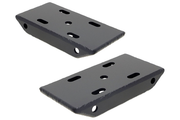 RockJock Front or Rear HD Leaf Spring Plates - 2.5in Wide Springs