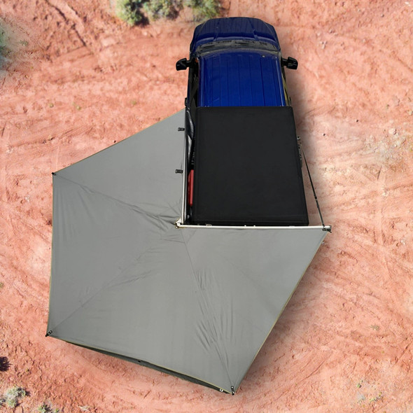 Overland Vehicle Systems Nomadic LT 270 Awning/Wall 1,2 and Mounting Brackets - Driverside
