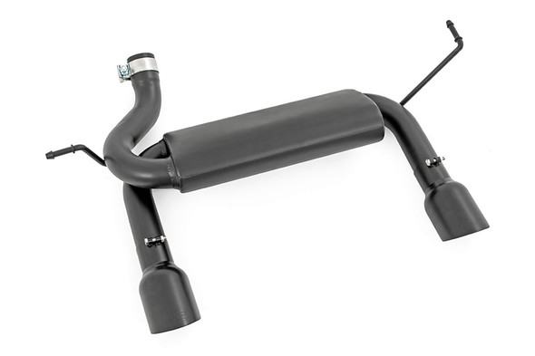 Rough Country Dual Outlet Performance Exhaust System - Black