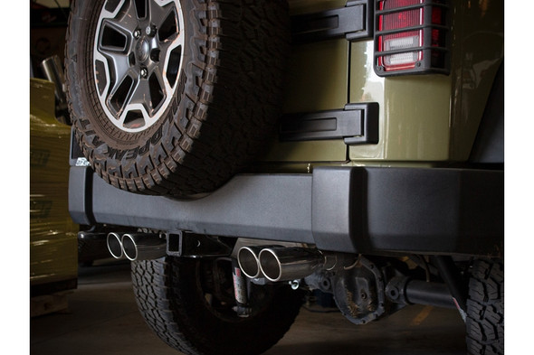 aFe POWER Vulcan Series 2.5in Axle-Back Exhaust System w/ Polished Tips