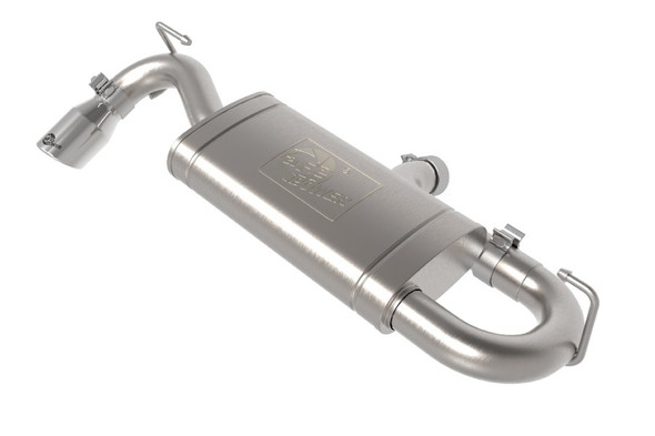 aFe POWER Vulcan Series 2.5in Axle-Back Exhaust System - Polished Tip