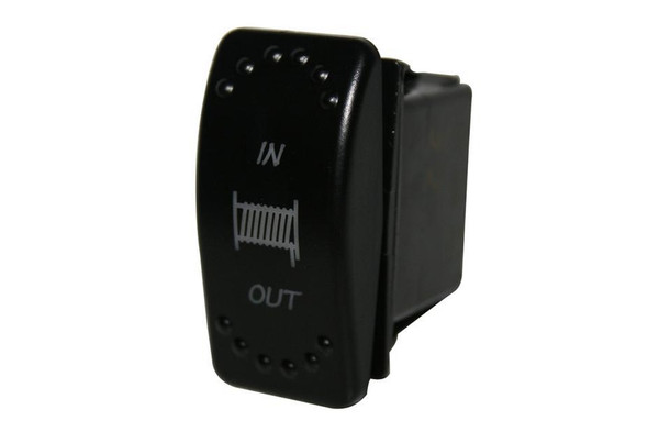 Bulldog Winch In-Out Switch - White