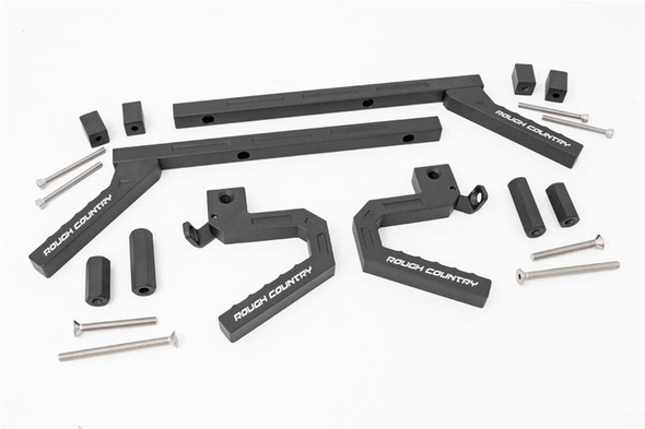 Rough Country Front and Rear Aluminum Grab Handle Kit