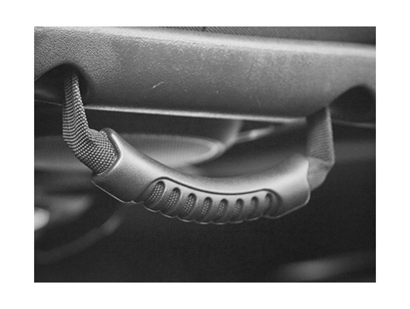 Rugged Ridge 13305.14 Rear Side Grab Handles in Black for 07-18 Jeep Wrangler JK