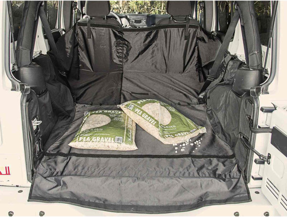 Rugged Ridge C3 Cargo Cover, Without Subwoofer