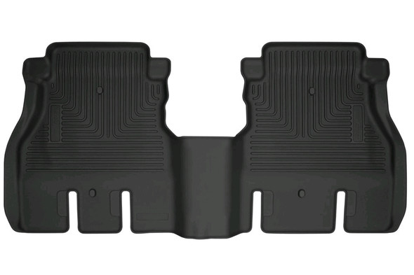 Husky Liners 54631 X-Act Contour Floor Liners - Rear Liner Pair in Black for 18-26 Jeep Wrangler JL 4-Door