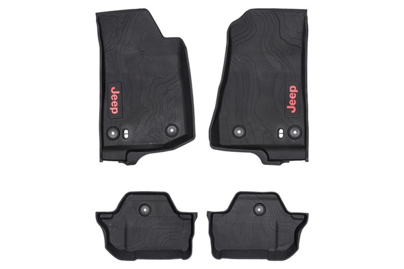 Mopar Front and Rear OE Floor Mat Kit