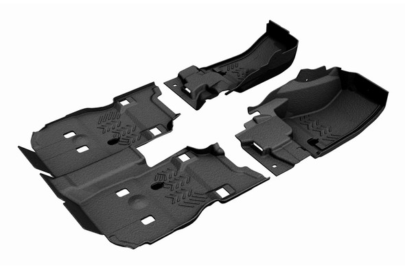 ArmorLite Front and Rear Flooring Kit - Mesa Smoke