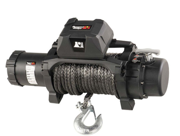 Rugged Ridge 12,500lbs Trekker Winch w/ Synthetic Rope and Wireless Remote