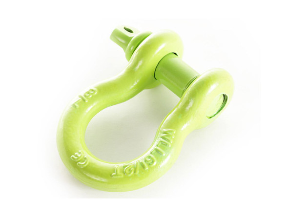 Rugged Ridge D-Shackle, 7/8-Inch, 13500 Pound, Green