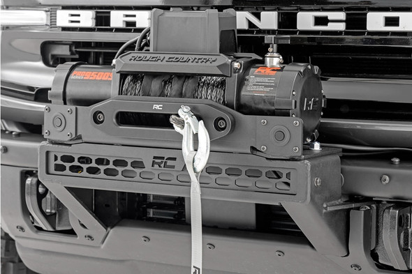 Rough Country High Winch Mount for OE Modular Bumpers