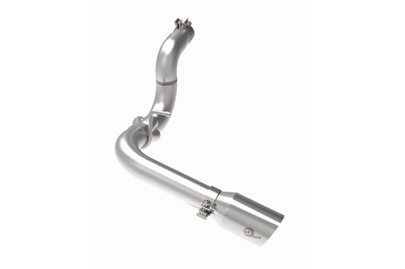 aFe POWER Large Bore-HD 3in DPF-Back Exhaust System - Polished Tip