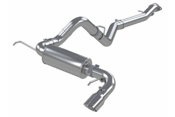 MBRP Cat Back Single Side Exit, Aluminized Steel
