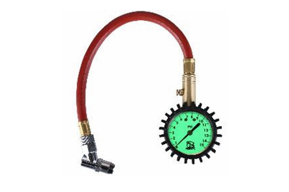 Bulldog Winch 0-15 PSI Low Pressure Gauge
