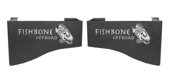 Fishbone Offroad FB25081 Wheel Well Bins for 07-18 Jeep Wrangler JK Unlimited 4-Door