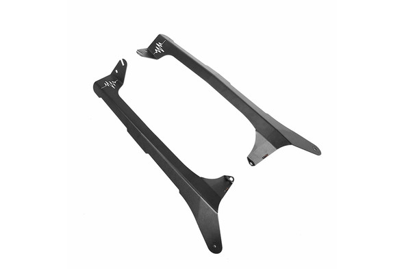 Quake LED A-Pillar Pod & Single 52in Light Bar Cowl Mount