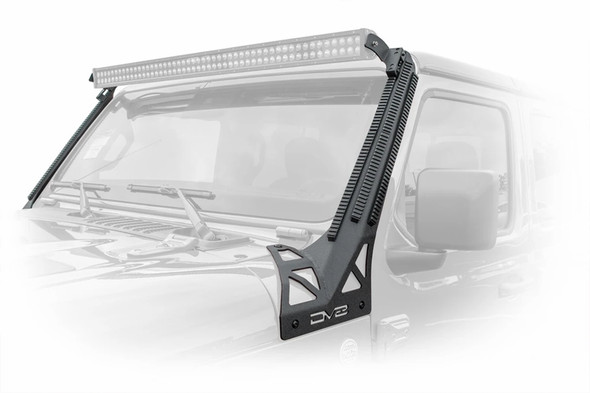 DV8 Offroad Picatinny Rail A-Pillar Light Mount