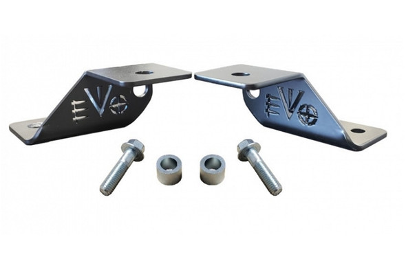 Evo Manufacturing A-Pillar Light Mounts, Pair - Black