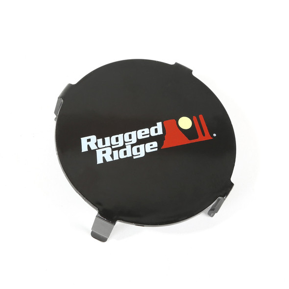 Rugged Ridge 3.5-Inch LED Light Cover, Black