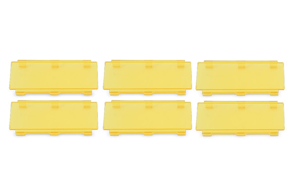 Body Armor 50in Light Bar Covers - Amber