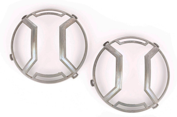 Rugged Ridge Elite Headlight Euro Guards, Raw