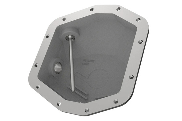 aFe POWER Pro Street Series Rear Differential Cover Black w/ Machined Fins