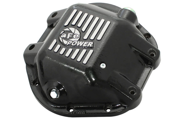 aFe POWER Pro Series Rear Differential Cover w/ Machined Fins - Black