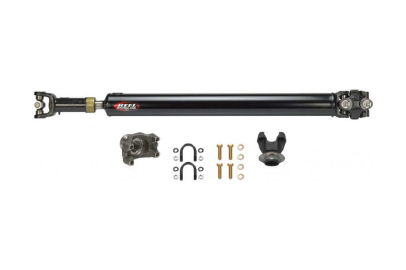 J.E. Reel Gladiator 1350 Heavy Duty Rear Driveshaft with Double Cardan Joint, Manual Transmission
