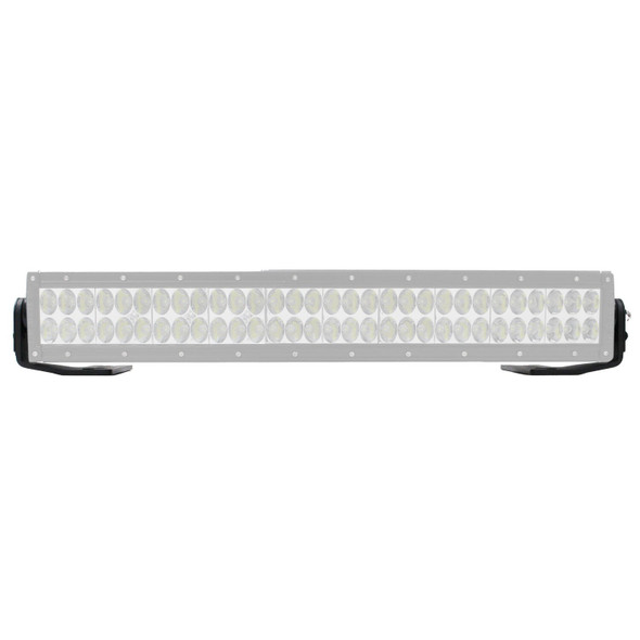 Go Rhino 20in Double Row LED Light Bar Center Hood Mount
