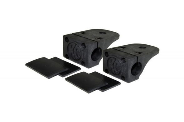 KC HiLiTES Light Mount Tube Clamp Bracket Set, 0.75IN - 1IN