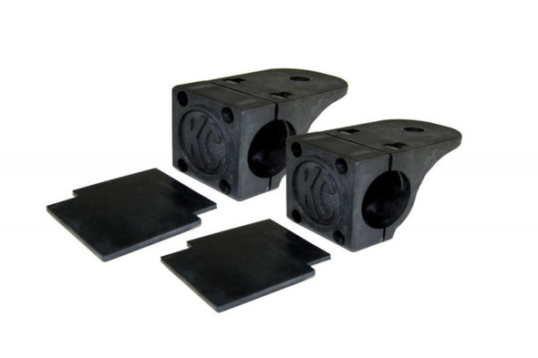 KC HiLiTES Light Mount Tube Clamp Bracket Set, 1.25IN-1.5IN