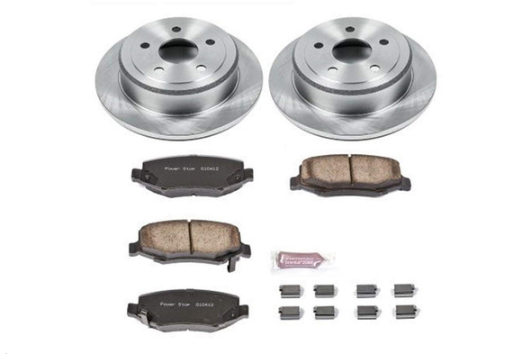 Power Stop Autospecialty OE Replacement Brake Kit, Rear