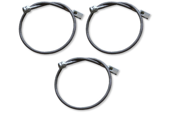 Rock Krawler Long Travel Brake Line Kit - Stainless Steel