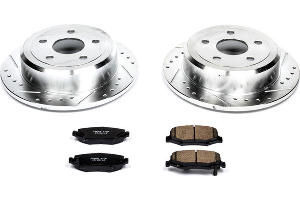 Power Stop Z23 Evolution Sport Performance Rear Brake Kit