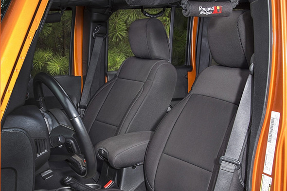 Rugged Ridge Seat Cover Kit Black
