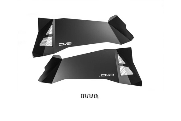 DV8 Offroad INFEND-10RB Rear Inner Fenders for 07-18 Jeep Wrangler JK