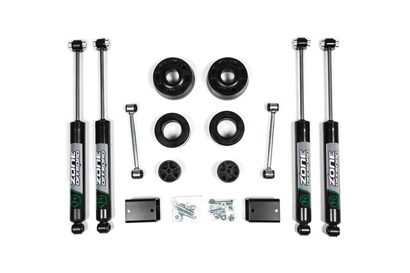 18-24 Jeep Wrangler JL 2 Inch Coil Spring Spacer Lift Kit Zone Offroad